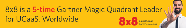 8x8 Gartner 5-time Award Winning UCaaS - Cloud Phone System. 8x8 Gartner 5-time Award Winning UCaaS - Cloud Phone System.