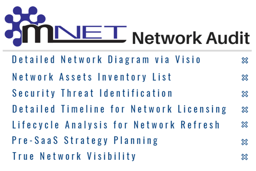mNET Audit - have your network audited by professionals
